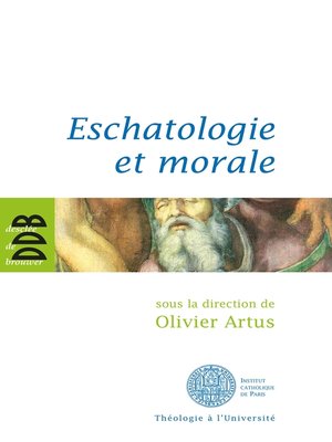 cover image of Eschatologie et morale
